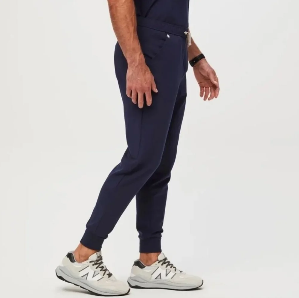 Figs Tansen Jogger Technical Navy Blue Scrub Pants Hospital Nurse Mens Size L